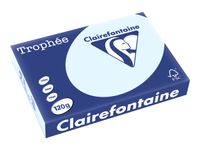 Clairefontaine Trophée - Papier couleur - A4 (210 x 297 mm) - 120 g/m² - Ramette de 250 feuilles - bleu