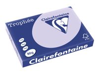 Clairefontaine Trophée - Papier couleur - A3 (297 x 420 mm) - 80 g/m² - Ramette de 500 feuilles - lilas