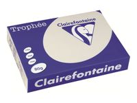 Clairefontaine Trophée - Papier couleur - A4 (210 x 297 mm) - 80 g/m² - Ramette de 500 feuilles - gris perle