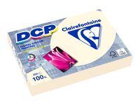 Clairefontaine Trophée - Papier couleur - A4 (210 x 297 mm) - 100 g/m² - Ramette de 500 feuilles - ivoire