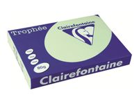 Clairefontaine Trophée - Papier couleur - A3 (297 x 420 mm) - 80 g/m² - Ramette de 500 feuilles - vert golf
