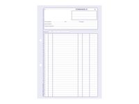 ELVE - Manifold Carnet de commandes - 50 dupli - A4