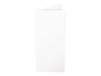 Pollen - 25 Cartes pliées - 106 x 213 mm - 210 g/m² - blanc