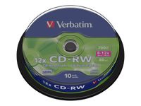 Verbatim DataLifePlus - 10 x CD-RW - 700 Mo 8x - 12x