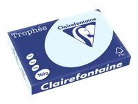 Clairefontaine Trophée - Papier couleur - A3 (297 x 420 mm) - 160 g/m² - Ramette de 250 feuilles - bleu
