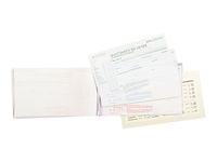 Exacompta - Manifold Carnet de quittances de loyer - 50 tripli - 12,5 x 21 cm