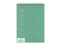 Rhodia - Bloc notes à spirale STENO - A5 - blanc - 52g