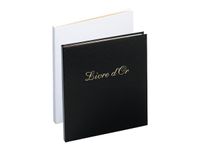 Exacompta Balacron - Livre d'or 21 x 19 cm - noir