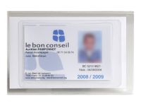 Exacompta - Pochette de protection - 73 x 107 mm - carte d'étudiant