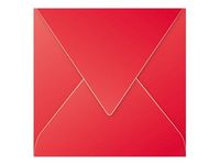 Pollen - 20 Enveloppes - 165 x 165 mm - 120 g/m² - rouge