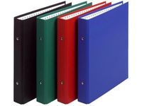 Exacompta - Classeur à 2 anneaux - Dos 34 mm - 17 x 22 cm - disponible dans différentes couleurs