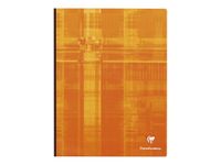 Clairefontaine - Cahier broché 24 x 32 cm - 288 pages - grands carreaux (Seyes) - disponible dans différentes couleurs