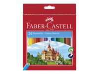 Faber-Castell - 24 Crayons de couleur