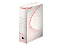 Esselte - 1 Boîte d'archives - 100 mm - A4 - blanc