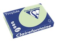 Clairefontaine Trophée - Papier couleur - A4 (210 x 297 mm) - 120 g/m² - Ramette de 250 feuilles - vert golf