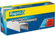 Caja 5000 grapas 26/8 rapid super strong galvanizada