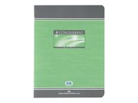 Conquérant Sept - Cahier de brouillon - 17 x 22 cm - 96 pages - grands carreaux (Seyes)