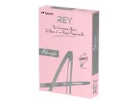 Rey Adagio - Papier couleur - A3 (297 x 420 mm) - 80 g/m² - Ramette de 500 feuilles - rose pastel