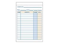 Dohe - Libreta de camarero - 50 hojas - duplicado - sin copia de carbón
