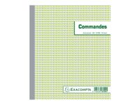 Exacompta - 10 Manifolds Carnets de commandes - 50 dupli - 21 x 18 cm