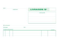 Exacompta - 5 Manifolds Carnets de livraisons - 50 dupli - A4