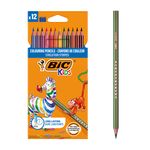 BIC KiDS Evolution Stripes - Lápiz de color - colores surtidos - 3.2 mm (paquete de 12)