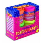 Jovi fosforescente caja 4 botes tempera 55 ml colores surtidos