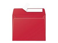 Pollen - 20 Enveloppes - 90 x 140 mm - 120 g/m² - rouge