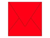 Pollen - 20 Enveloppes - 140 x 140 mm - 120 g/m² - rouge groseille