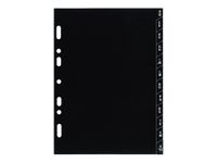 Exacompta Exatime 17 - Recharge pour organiseur - index alphabétique - 10,5 x 17,2 cm