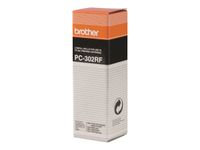 Brother PC302RF - Pack de 2 - noir - ruban d'impression original