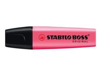 STABILO BOSS ORIGINAL - Pack de 10 Surligneur fluos - rose