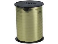 Maildor - Bolduc métallisé - ruban d'emballage 7 mm x 250 m - or