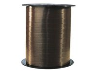 Clairefontaine - Ruban d'emballage cadeau - 0.7 cm x 500 m - chocolat - polypropylène