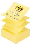 Post-it - Bloc Z-Notes - jaune - 76 x 76 mm