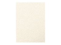 Pollen - 25 Feuilles papier couleur - A4 (210 x 297 mm) - 210 g/m² - ivoire irisé