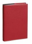 Agenda Club - 1 jour par page - 12 x 17 cm - rouge - Quo Vadis
