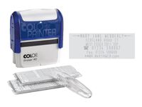 Colop - Tampon Printer 40 à faire soi-même - 6 lignes