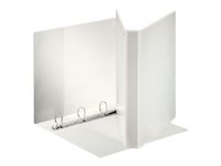 Esselte - Classeur à anneaux personnalisable - Dos 40 mm - A4 Maxi - pour 250 feuilles - blanc