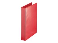 Esselte ESSENTIALS - Classeur à anneaux personnalisable - Dos 51 mm - A4 - pour 280 feuilles - rouge