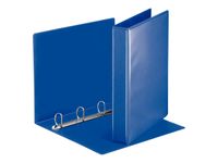 Esselte ESSENTIALS - Classeur à anneaux personnalisable - Dos 51 mm - A4 - pour 280 feuilles - bleu
