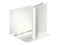 Esselte ESSENTIALS - Classeur à anneaux personnalisable - Dos 44 mm - A4 - pour 250 feuilles - blanc