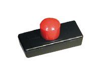 Sign - 5 Aimants bouton - 1.1 x 2.7 cm - bleu