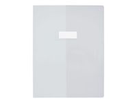 Oxford - Protège cahier sans rabat - A4 (21x29,7 cm) - Cristal Luxe - incolore