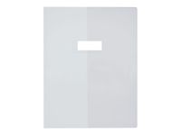 Oxford - Protège cahier sans rabat - 24 x 32 cm - Cristal Luxe - incolore