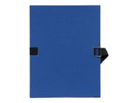 Exacompta - Chemise à sangle - bleu marine