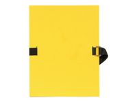 Exacompta - Chemise à sangle - jaune