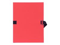 Exacompta - Chemise à sangle - rouge