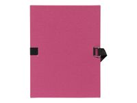 Exacompta - Chemise à sangle - bordeaux