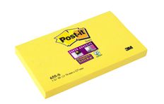 Post-it - Bloc notes Super Sticky - jaune jonquille - 76 x 127 mm